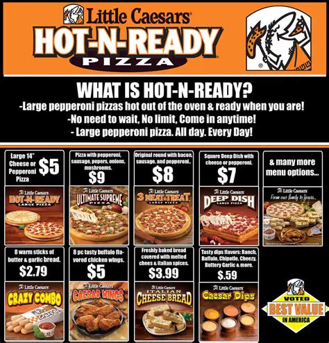 little caesars pizza rice lake menu|little caesars pizza menu menu.